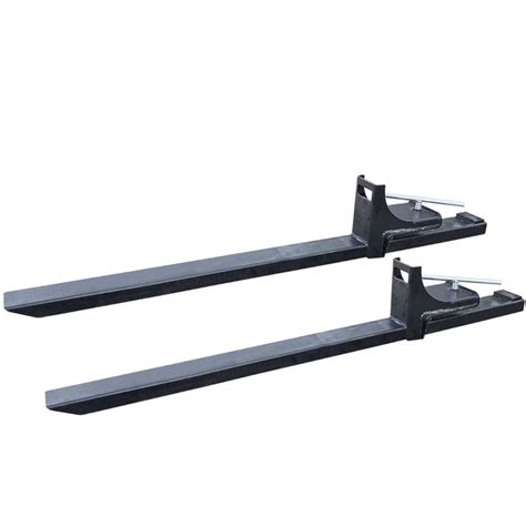 skid steer forklift capacity|replacement forks for skid steer.